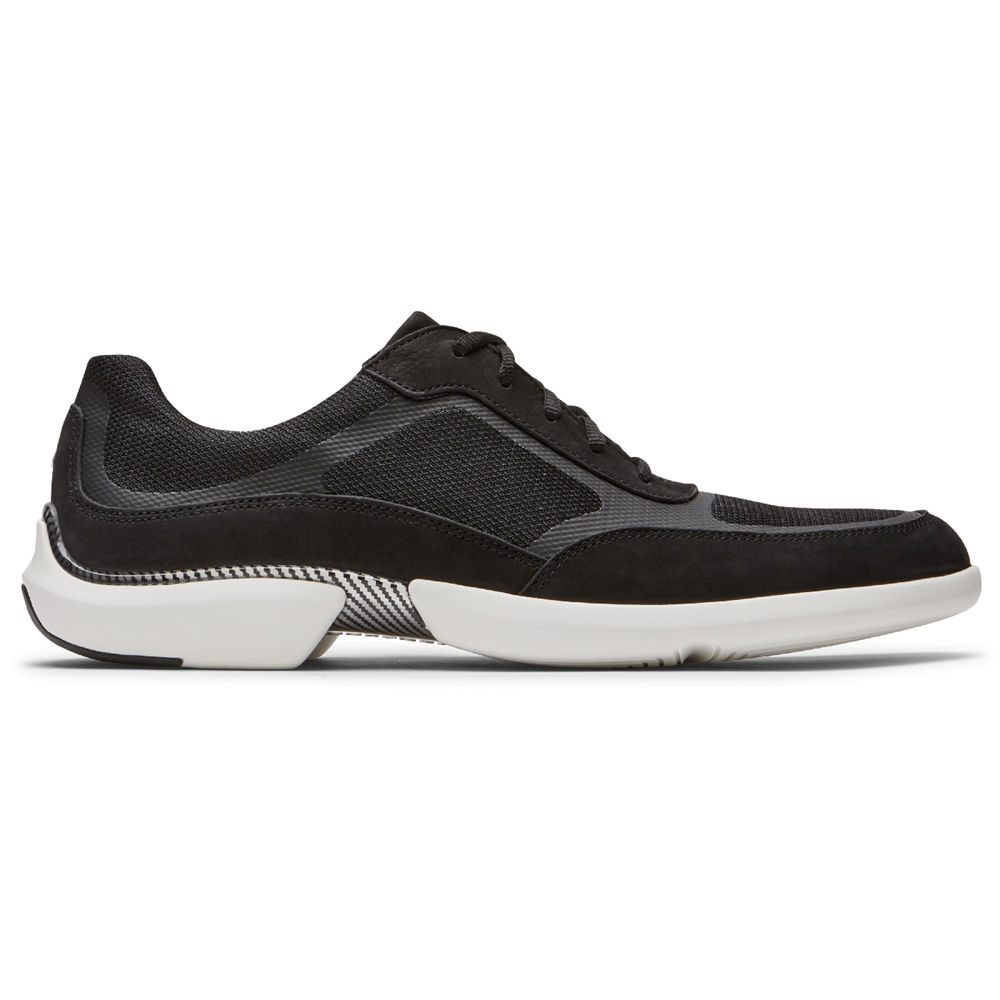 Rockport Sneakers Herr Svarta - Total Motion Advance Sport Mesh Shoe - JZEDX0524